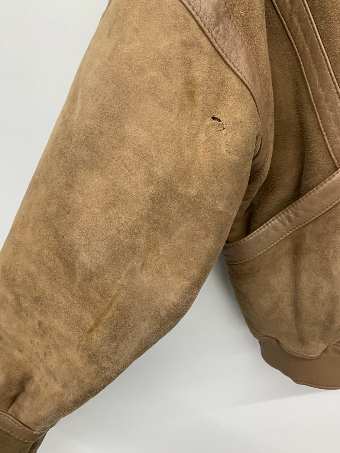 이태리 무통 무스탕 봄버 상품이미지8