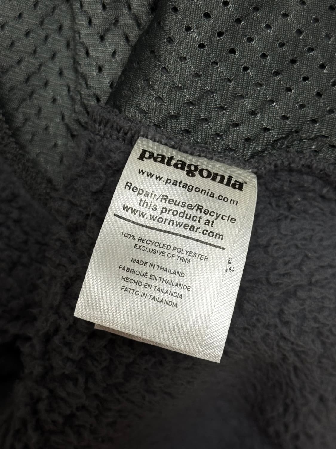 파타고니아 로스가토스 플리스 크루넥 퍼지그레이 L 상품이미지3