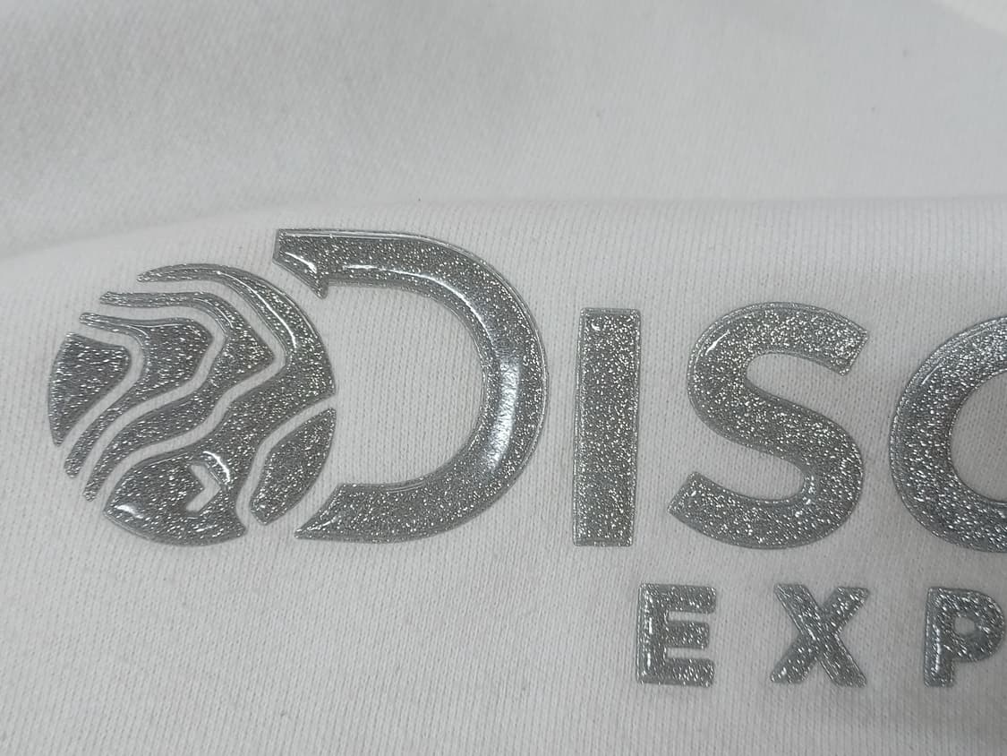 Discovery 디스커버리 안감기모 펄로고 화이트 맨투맨 상품이미지8