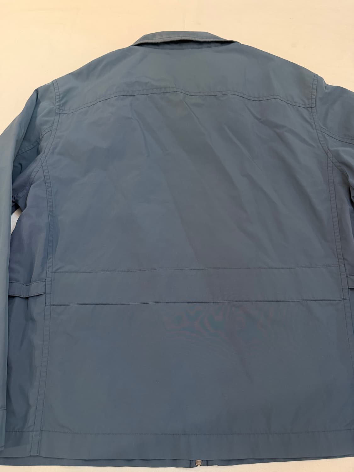 90s 폴로 랄프로렌 A-2 폴리쉘 나일론 스윙탑 자켓 블루 상품이미지5