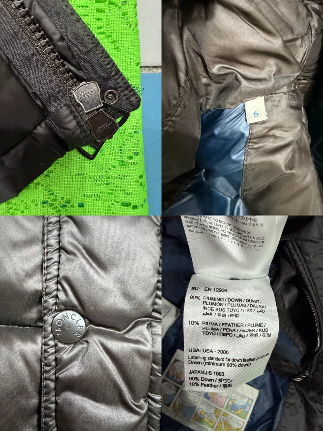 Moncler 몽클레어 구스다운 패딩베스트 6사이즈 상품이미지9