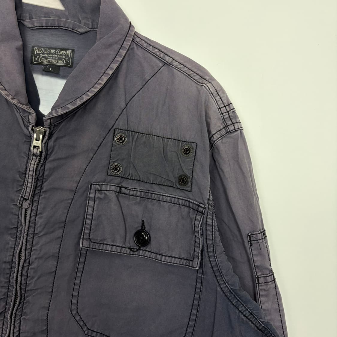 폴로 랄프로렌 해군 플라이트 자켓 상품이미지4