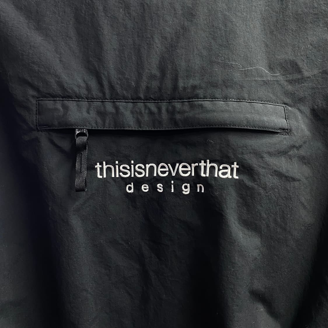 디스이즈네버댓 스몰로고 블랙 트랙자켓 B3840 상품이미지6