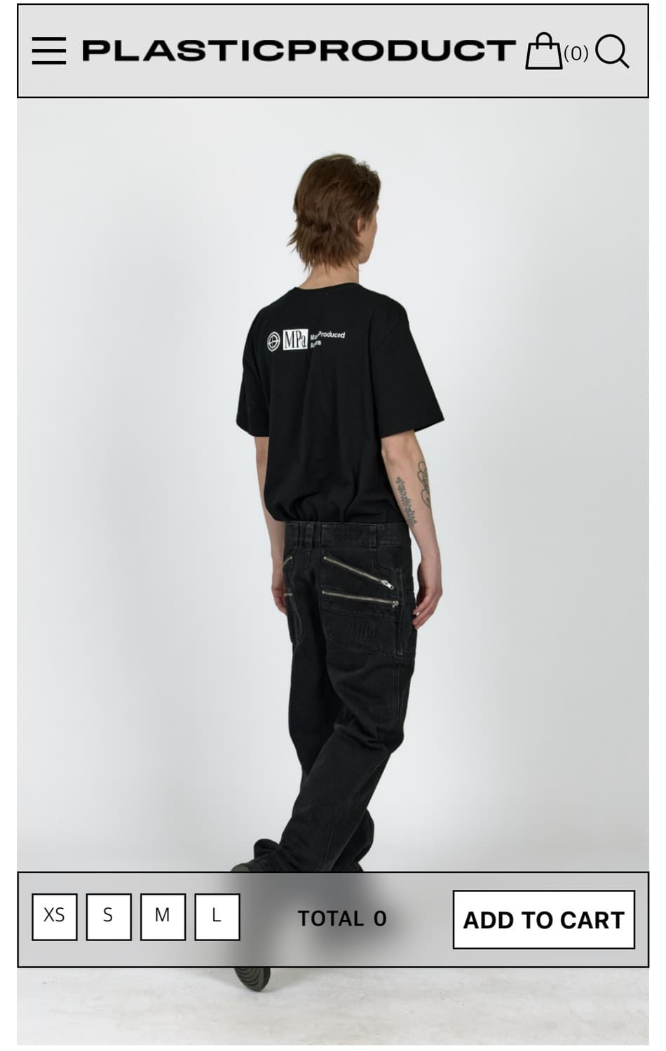 플라스틱 프로덕트 Mpa split pocket pants 삽니다 상품이미지1