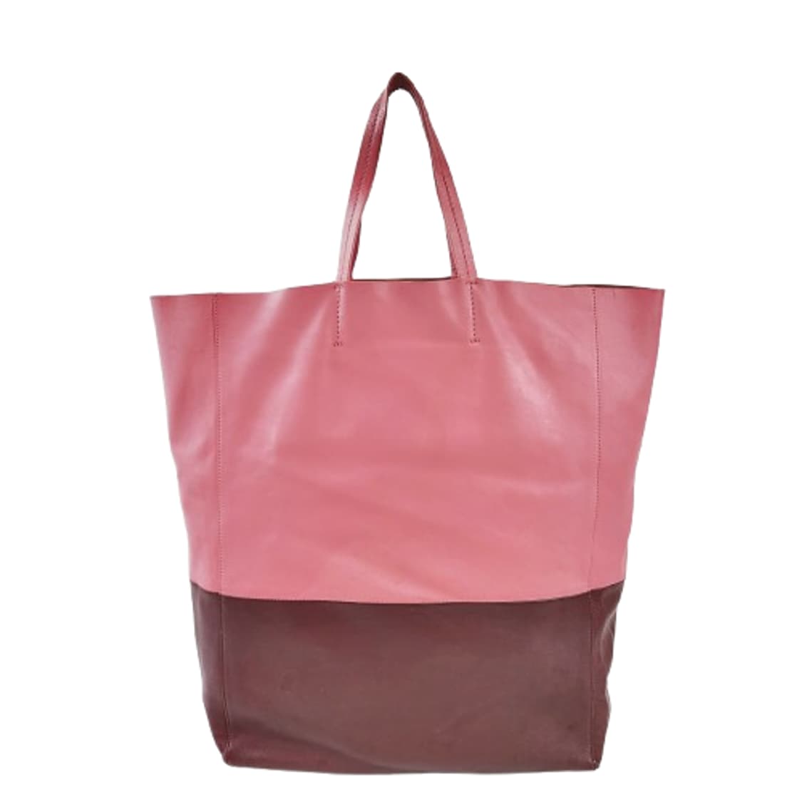 정품 셀린느 투톤 컬러 램스킨 카바스 팬텀 토트백 상품이미지7