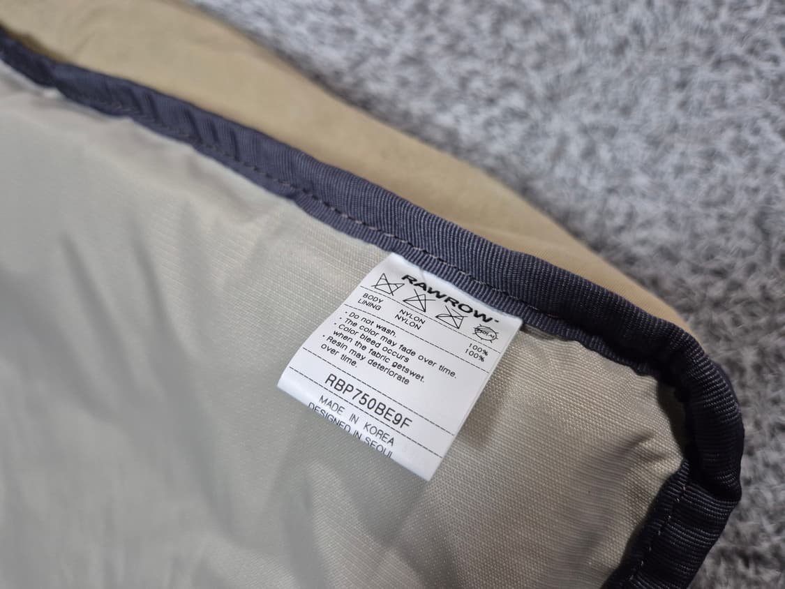 로우로우 나일론 스트링 백팩 750 상품이미지6