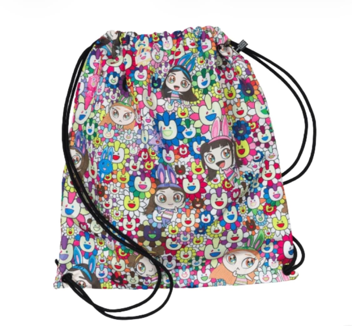 뉴진스 슈퍼내츄럴 NJ x 무라카미 드로우스트링 백  상품이미지2