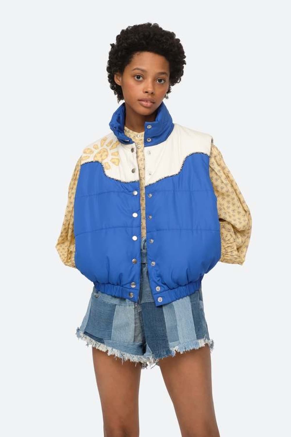 씨뉴욕 조끼패딩 판매 상품이미지1