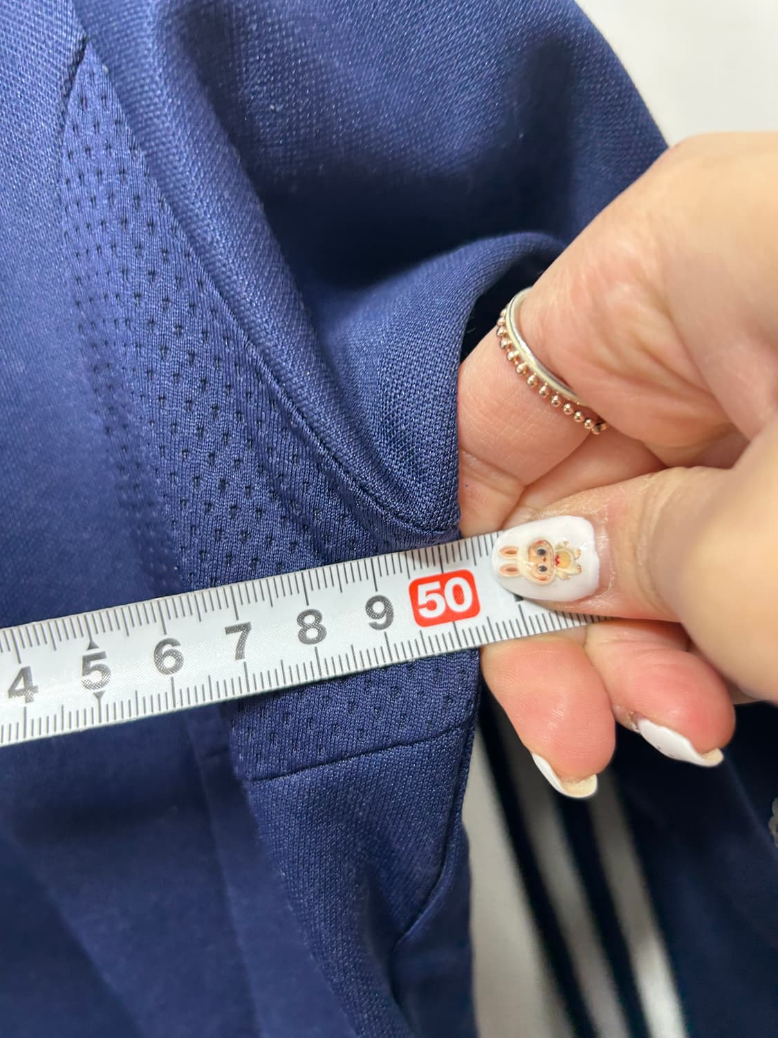 아디다스 네이비 트랙 저지 집업 L /100  상품이미지4