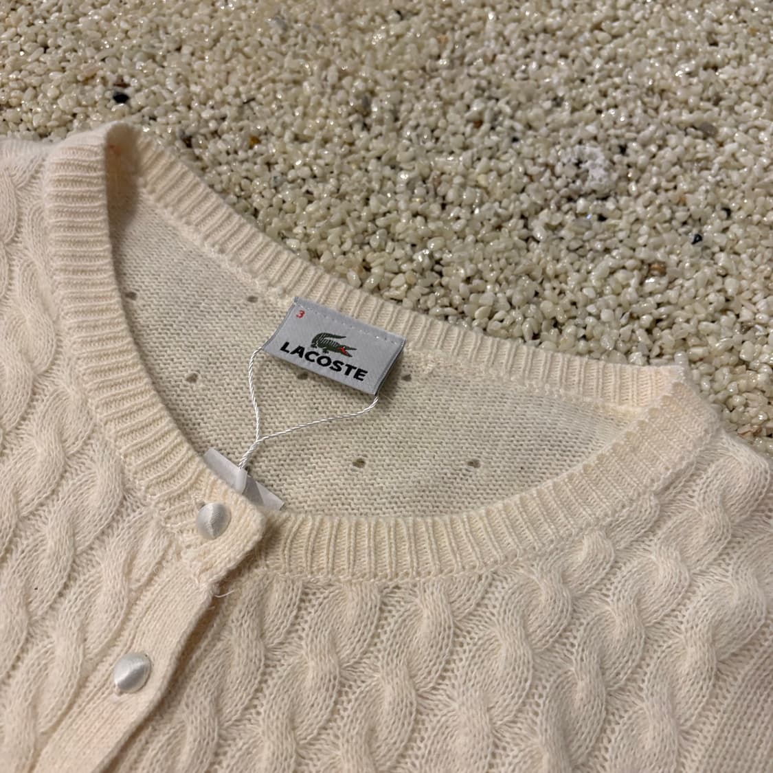 라코스테 긴팔 가디건 ☆225 상품이미지3