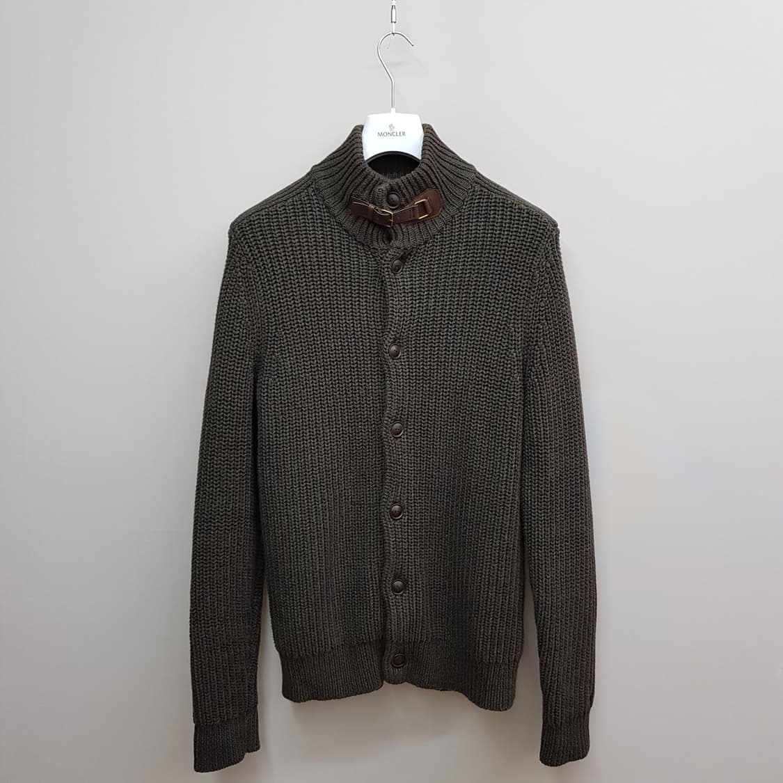 타미힐피거 TOMMY HILFIGER  니트 하이넥 가디건 L사이즈 상품이미지2