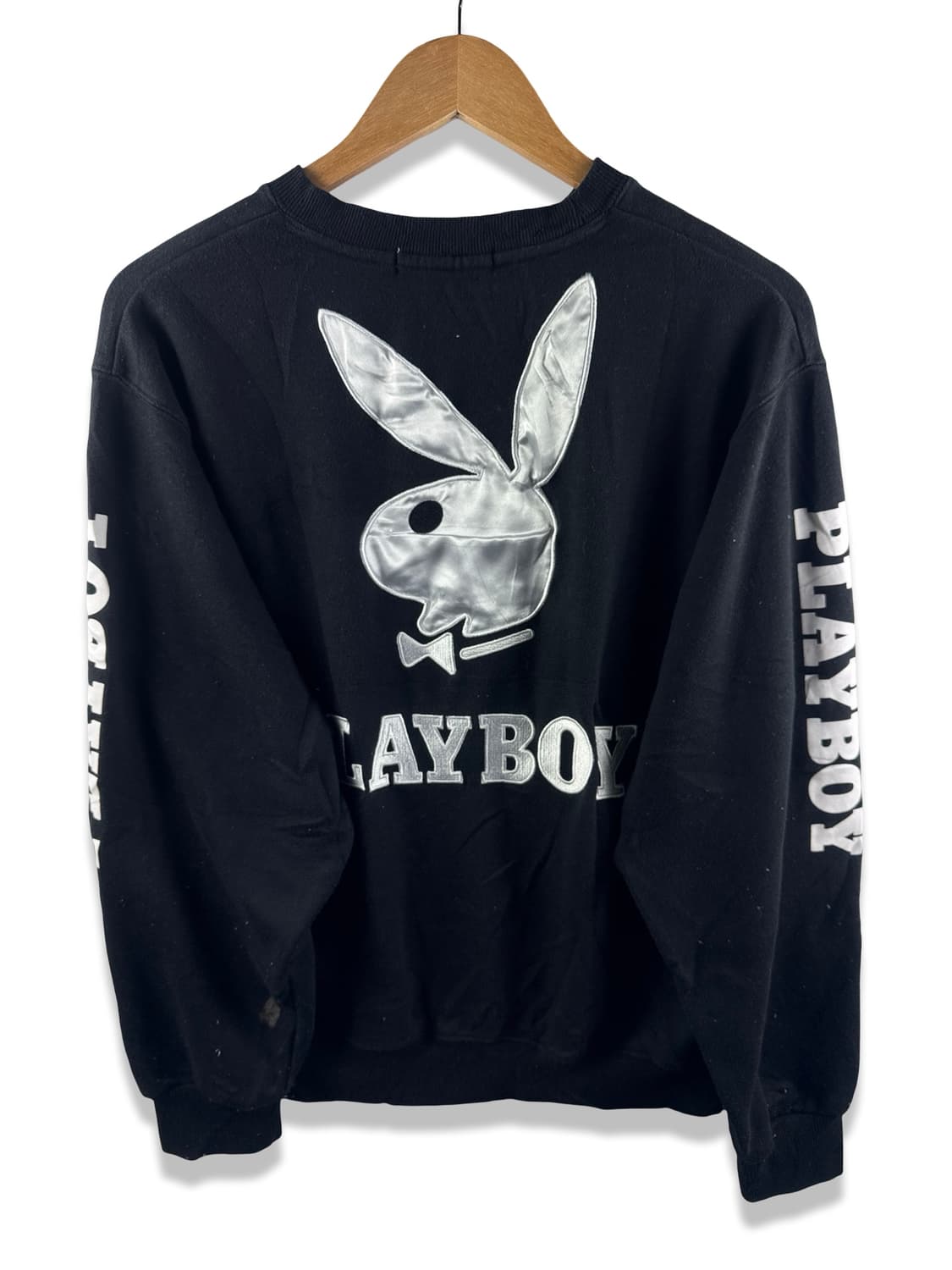 플레이보이 사이드레터링 맨투맨2160 상품이미지1