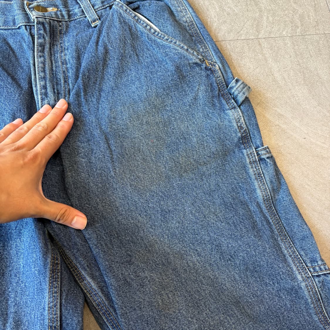 칼하트 오리지널 데님 카펜터 팬츠 상품이미지9