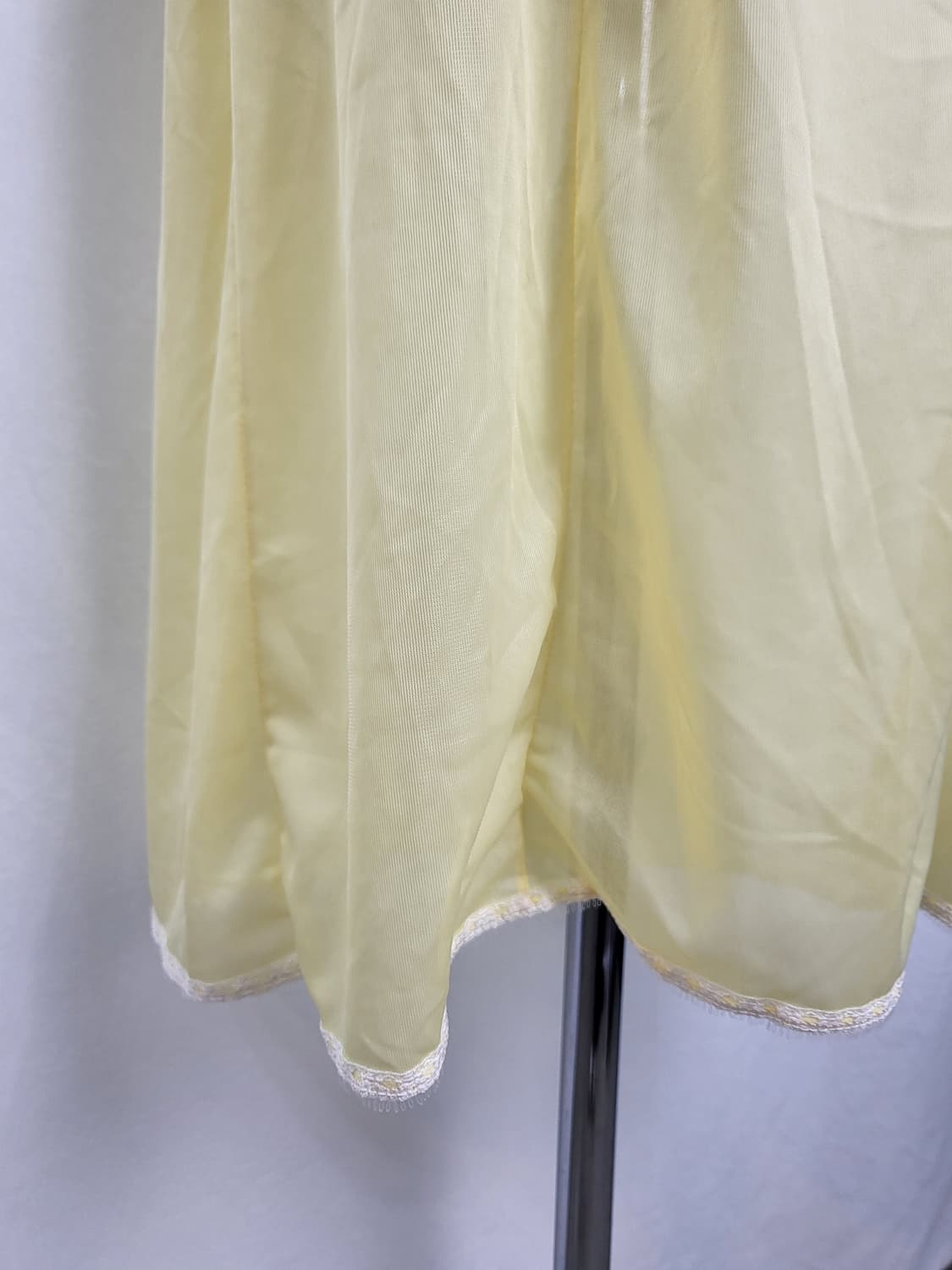 빈티지 파스텔 옐로우 로즈 슬립 원피스 상품이미지4