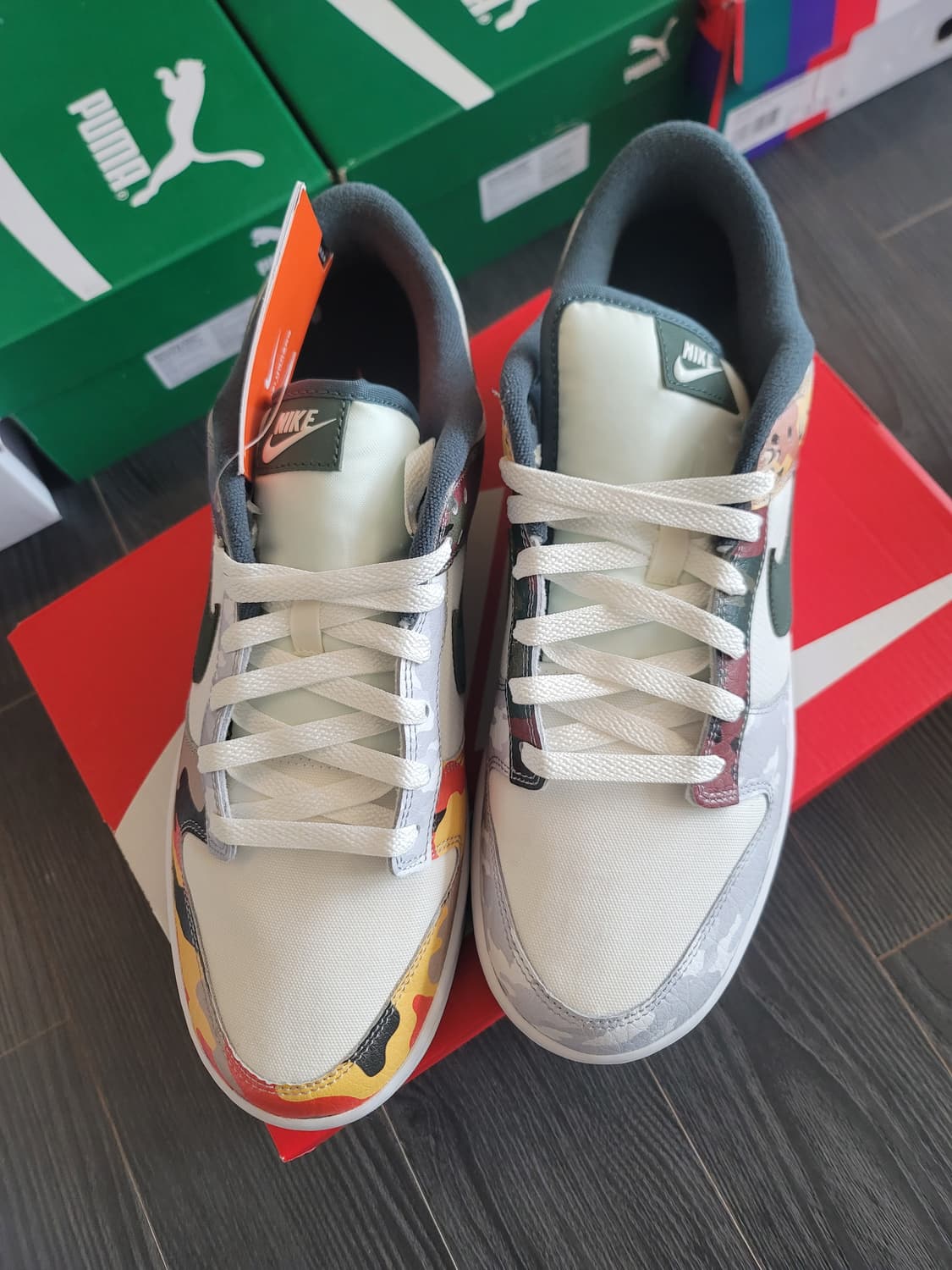 나이키 운동화295 덩크로우 se 세일 멀티카모 295 상품이미지5