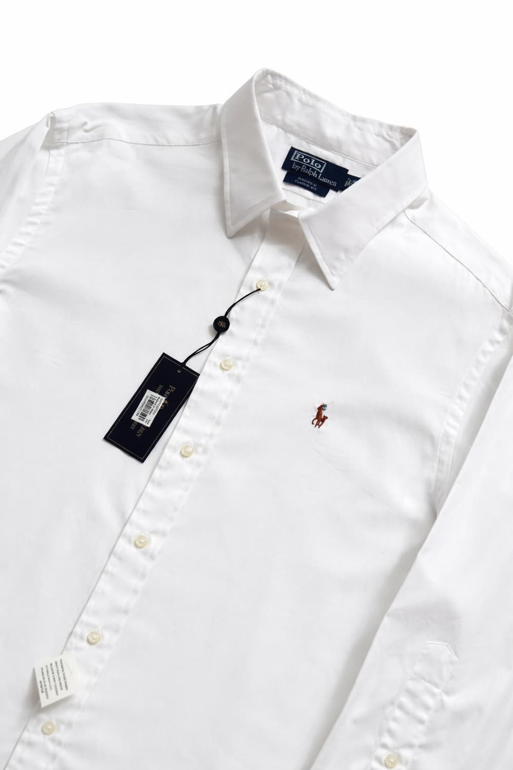 90s 폴로 랄프로렌 화이트 드레스 셔츠 17.5(108~110) 상품이미지2