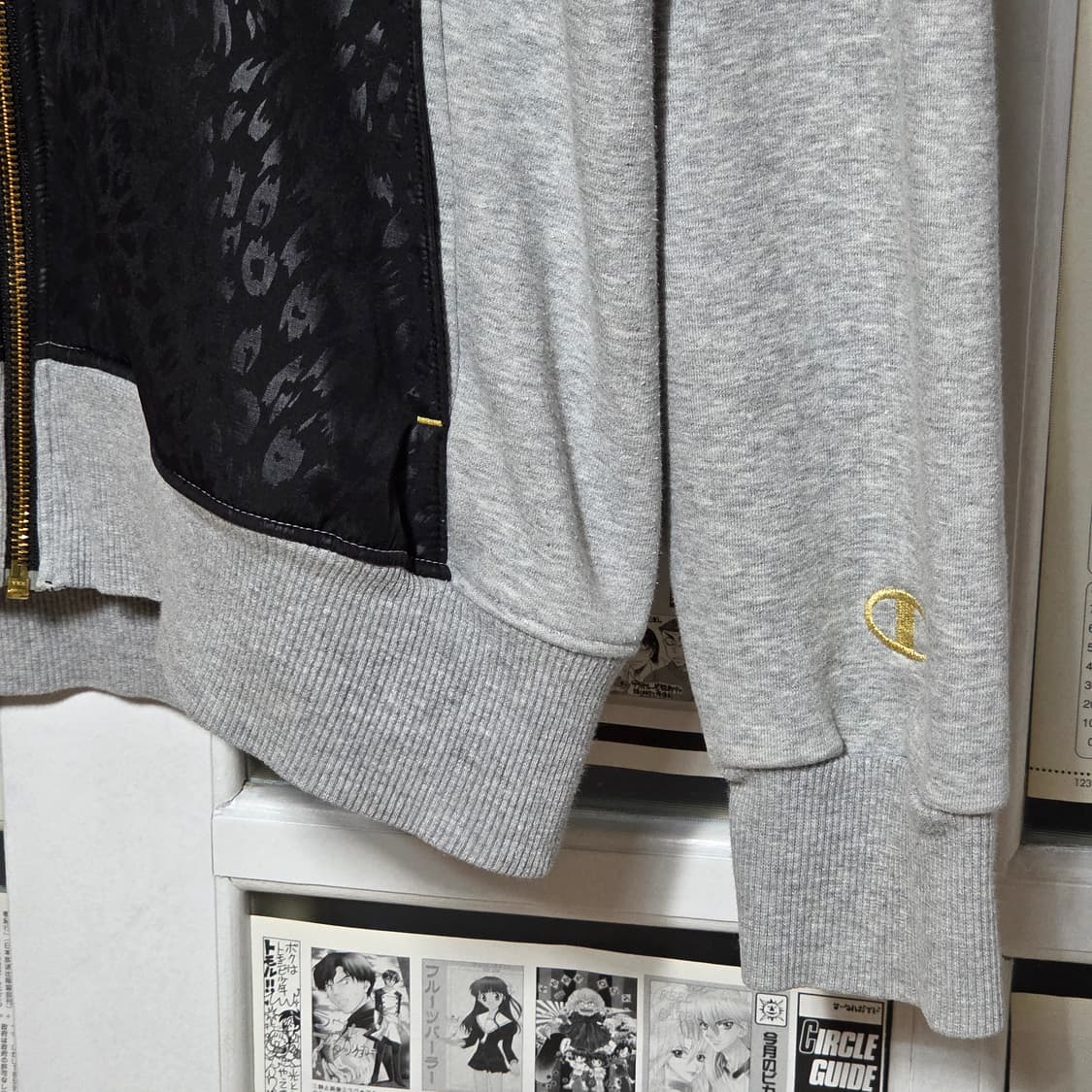 JPN 챔피온 레오파드 호피 후드집업 상품이미지5