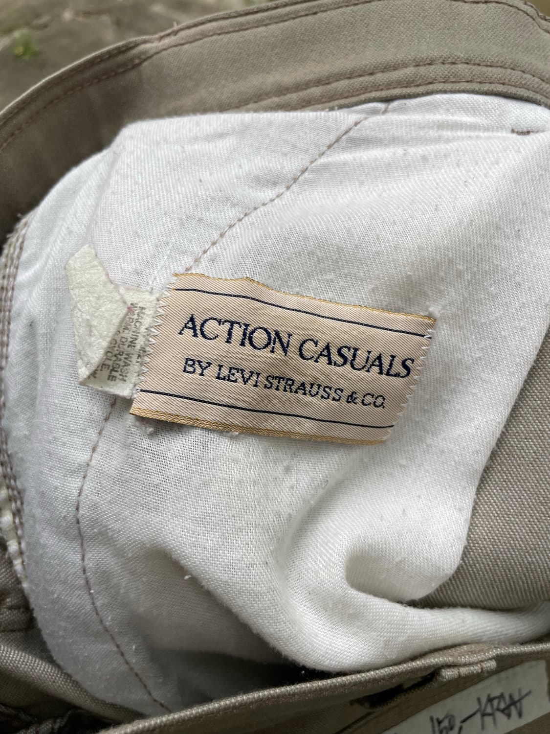 80s levi’s action casual 리바이스 액션 캐쥬얼 슬랙스 상품이미지5