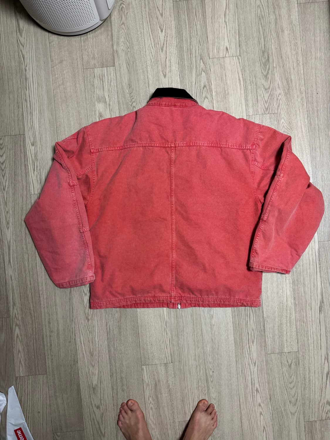 스투시 디트로이트 워크 기어 자켓 핑크 상품이미지3