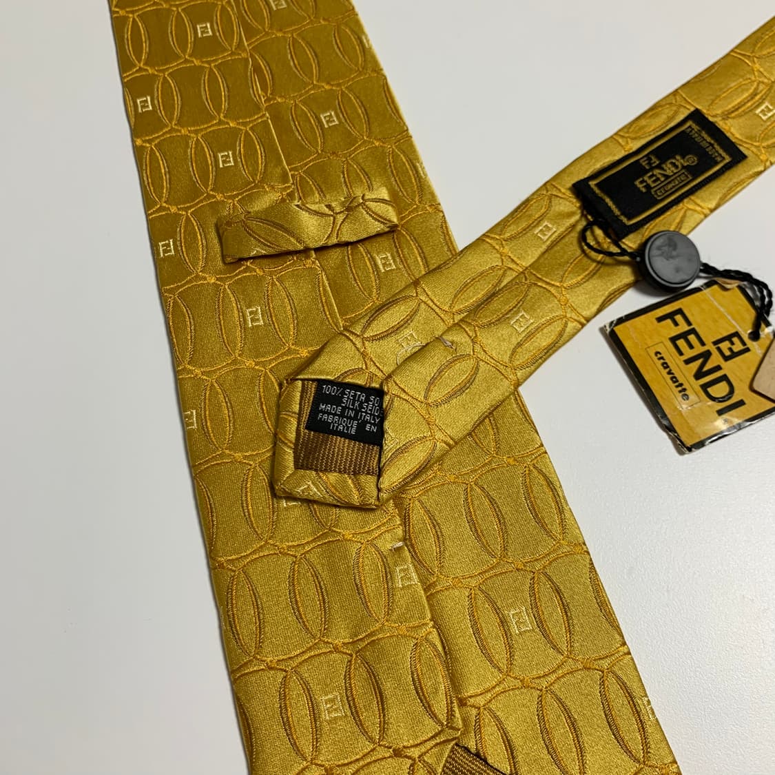펜디(FENDI) 미사용품 명품넥타이 택 달린 S등급 100실크 상품이미지7