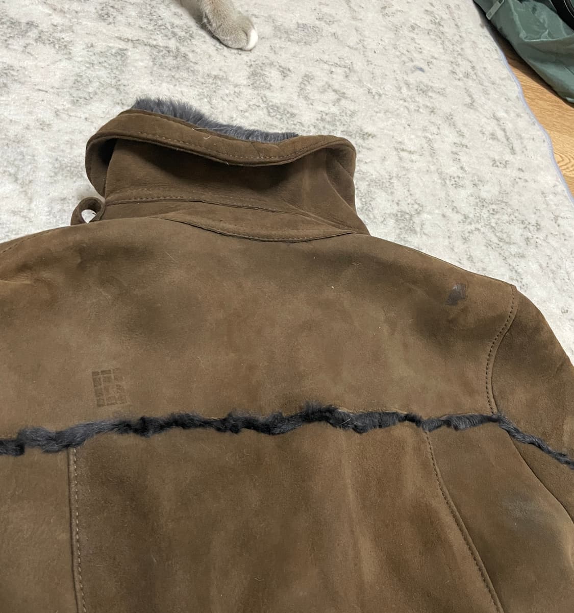 가죽코트 안감퍼  상품이미지9