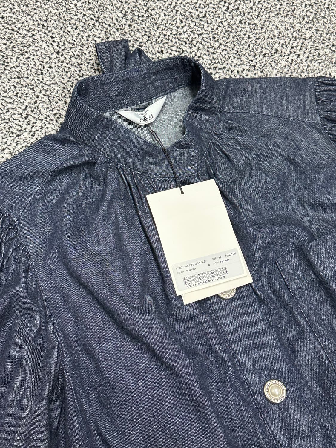 여성 오브제 신형 새상품 셔츠 남방 상품이미지2