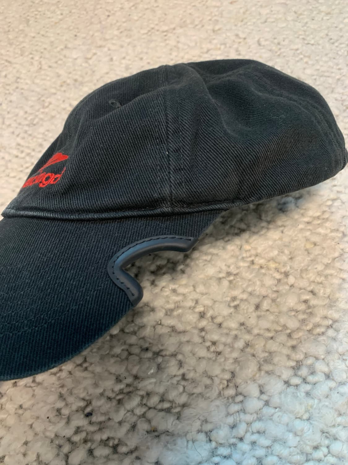 Balenciaga 3B Sports Icon Cap Black Red 상품이미지3