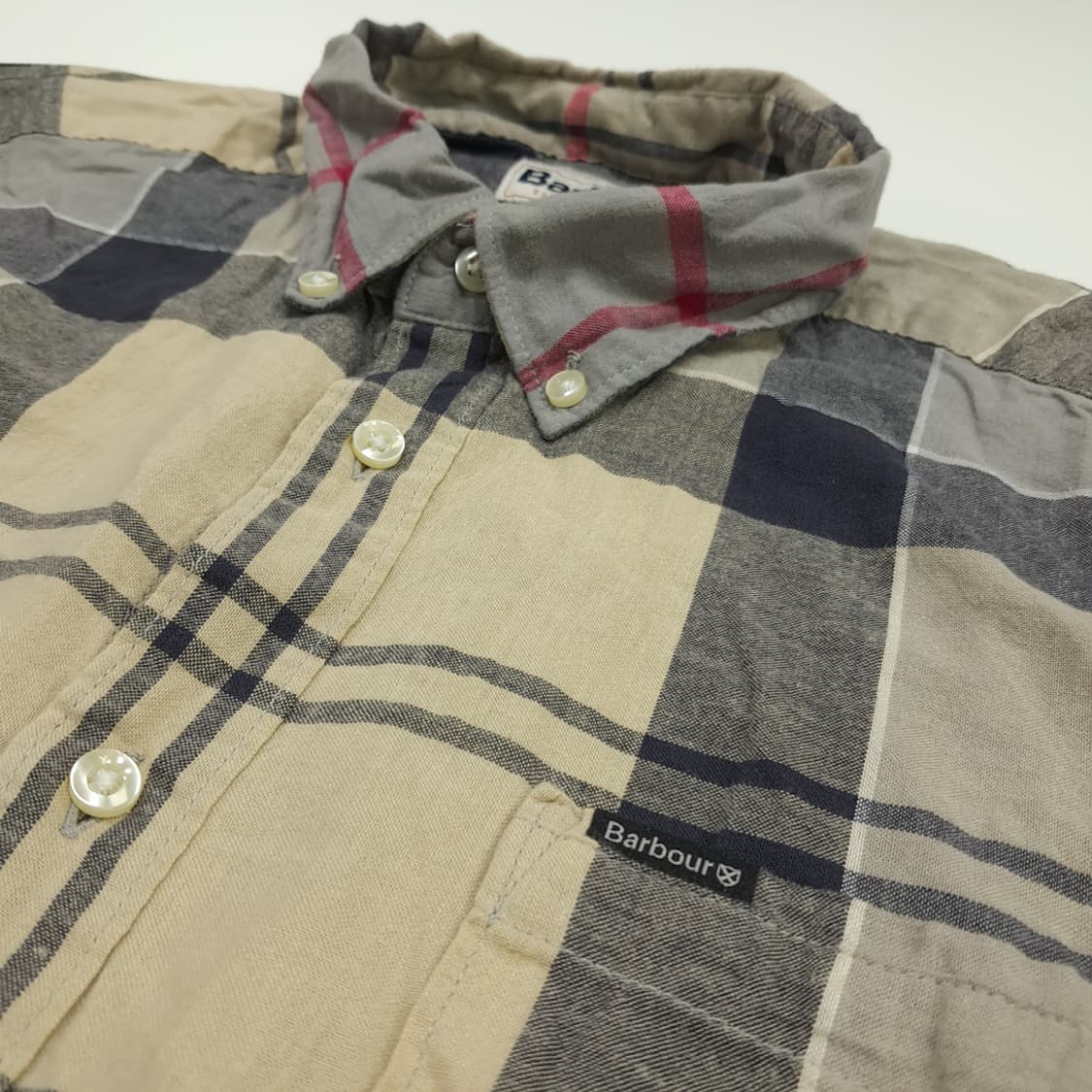 CN678 L 바버 헤리티지 클래식 타탄체크 긴팔 셔츠 남방 상품이미지5