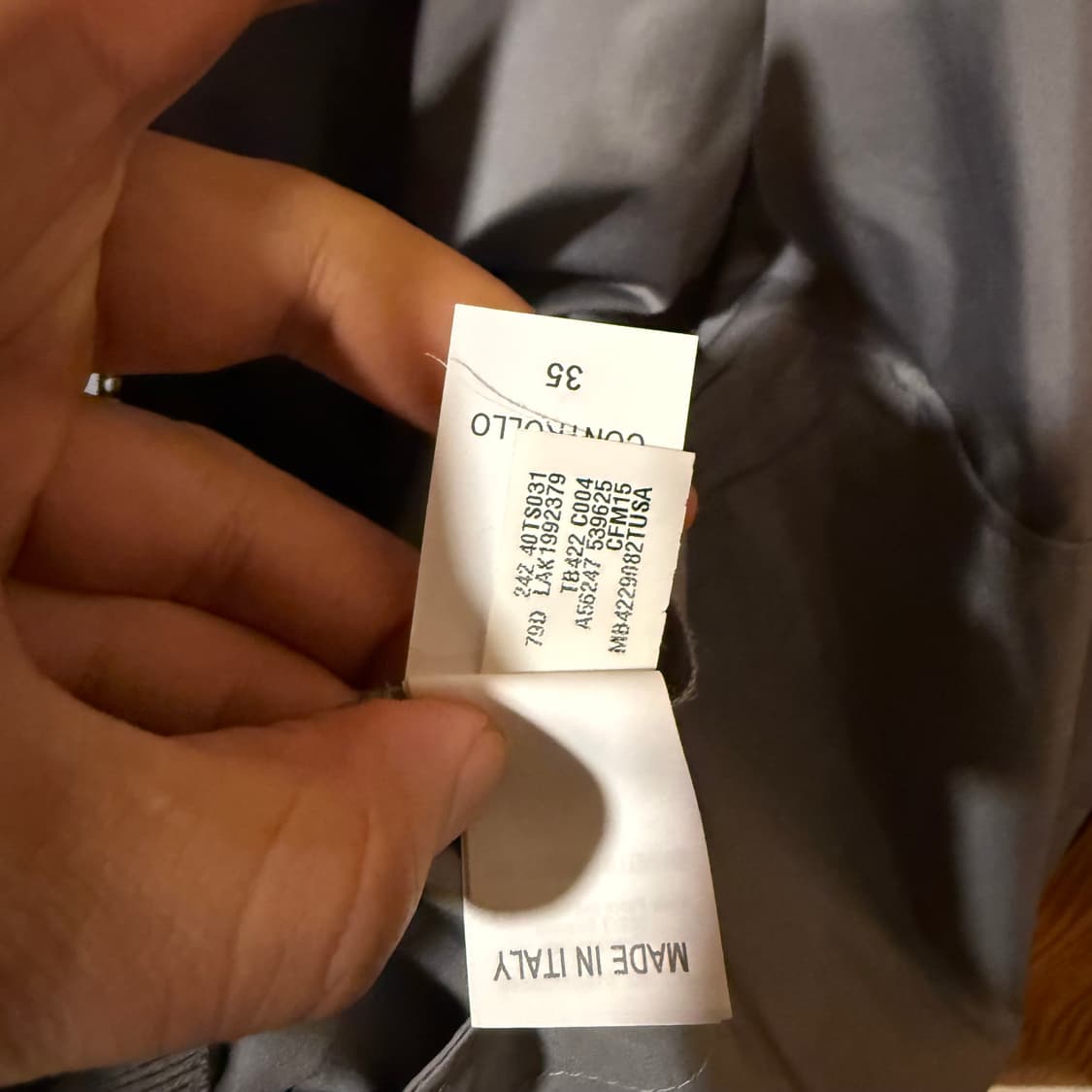 브루넬로 쿠치넬리 2025 S/S 블루종 자켓  상품이미지8