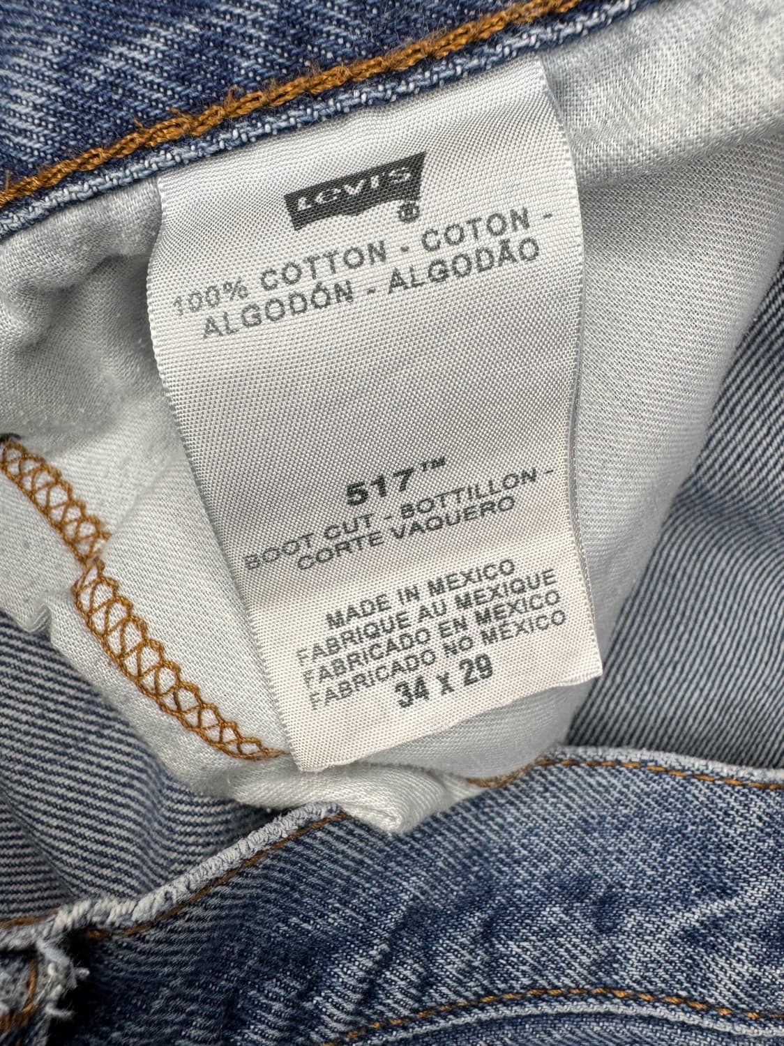 빈티지 리바이스 Levis 517 34/29 상품이미지5
