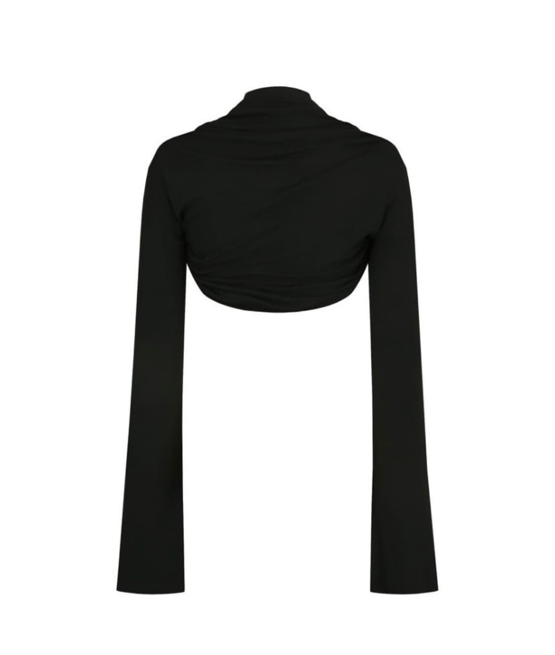 Kashiko Comfy: Bolero Cardigan Black 상품이미지2