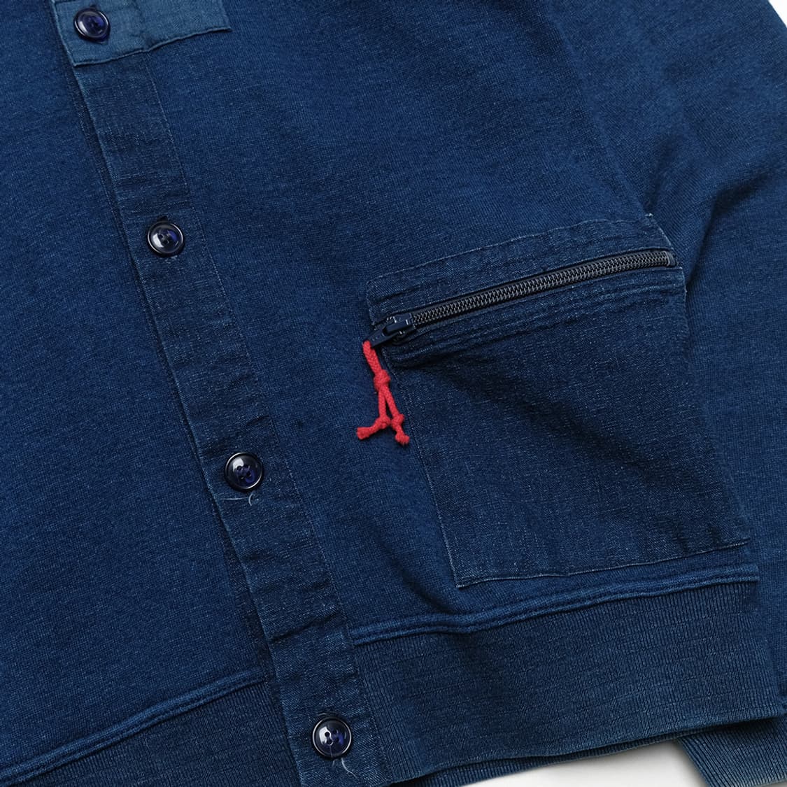 indigo dyed cardigan 상품이미지3