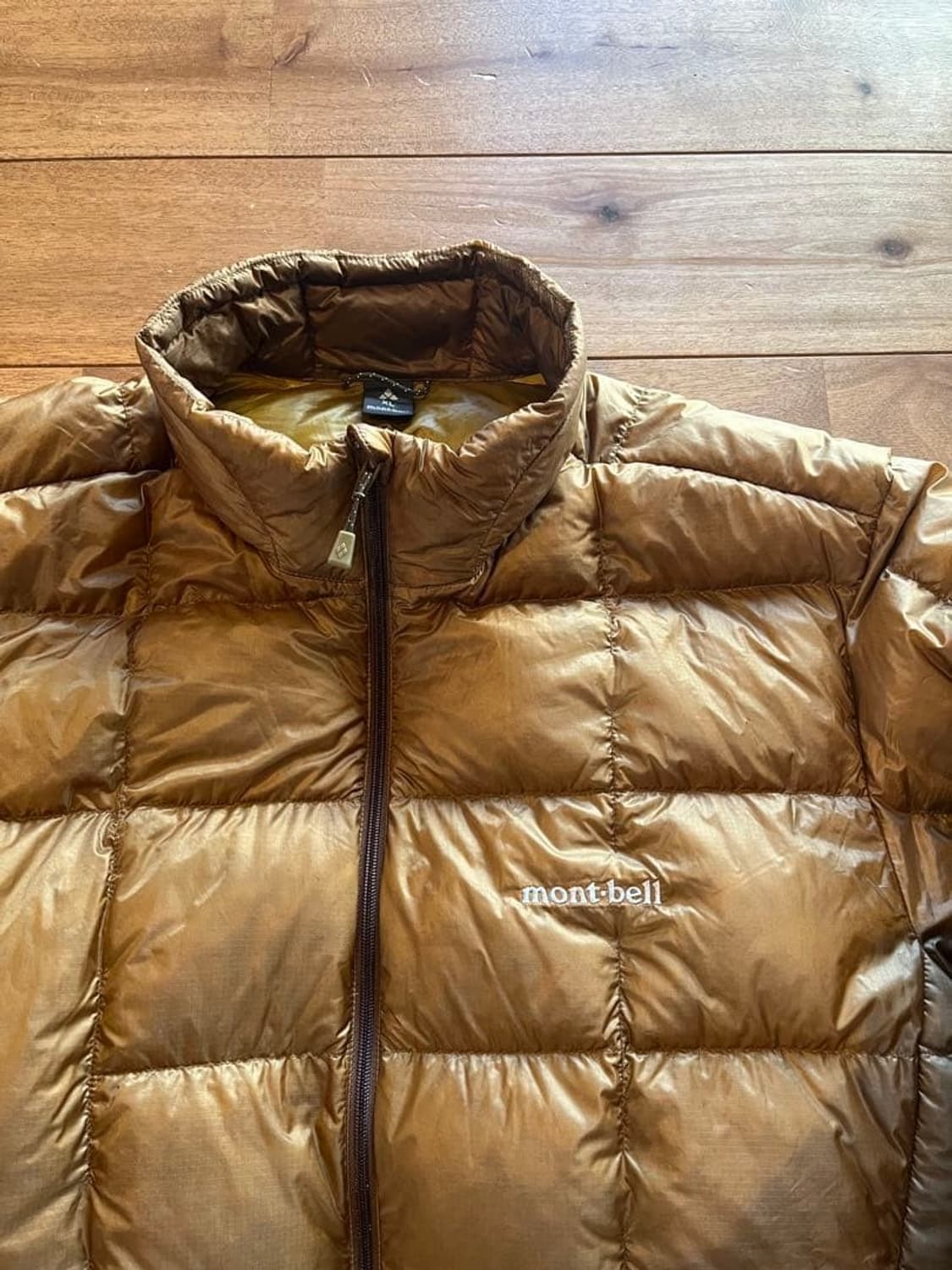 10s 몽벨 슈페리어 경량패딩 브라운 상품이미지2