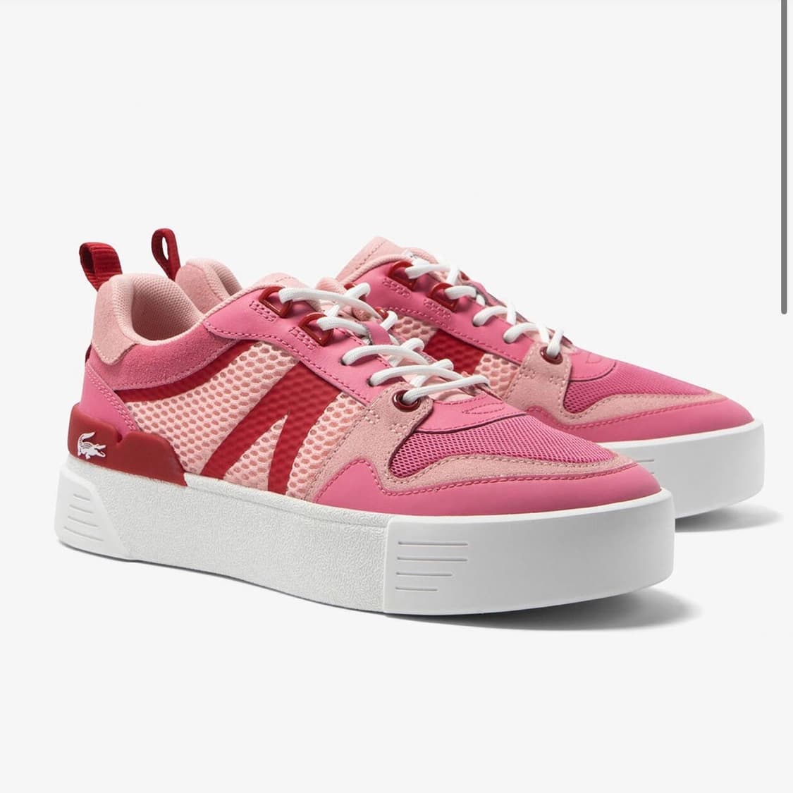 정품 라코스테 신발 핑크 230 새상품 상품이미지1