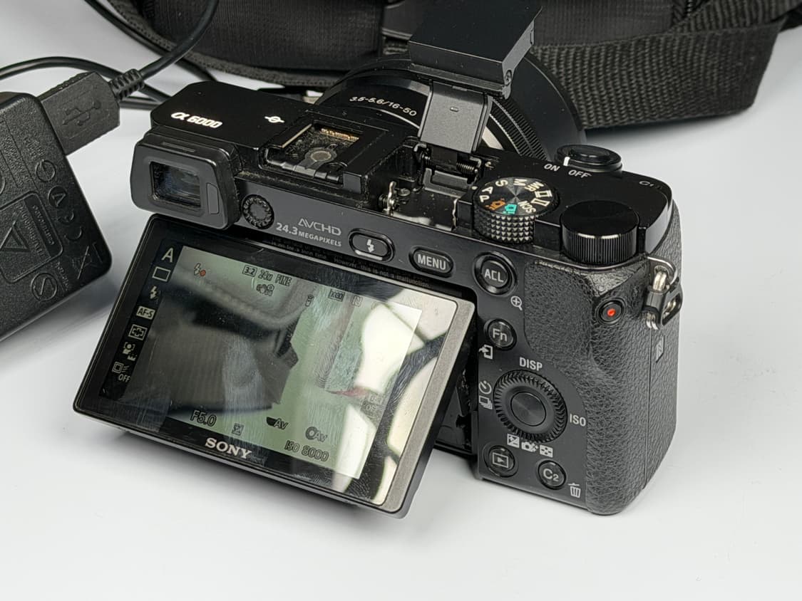 소니 A6000 블랙 미러리스 카메라 상품이미지7