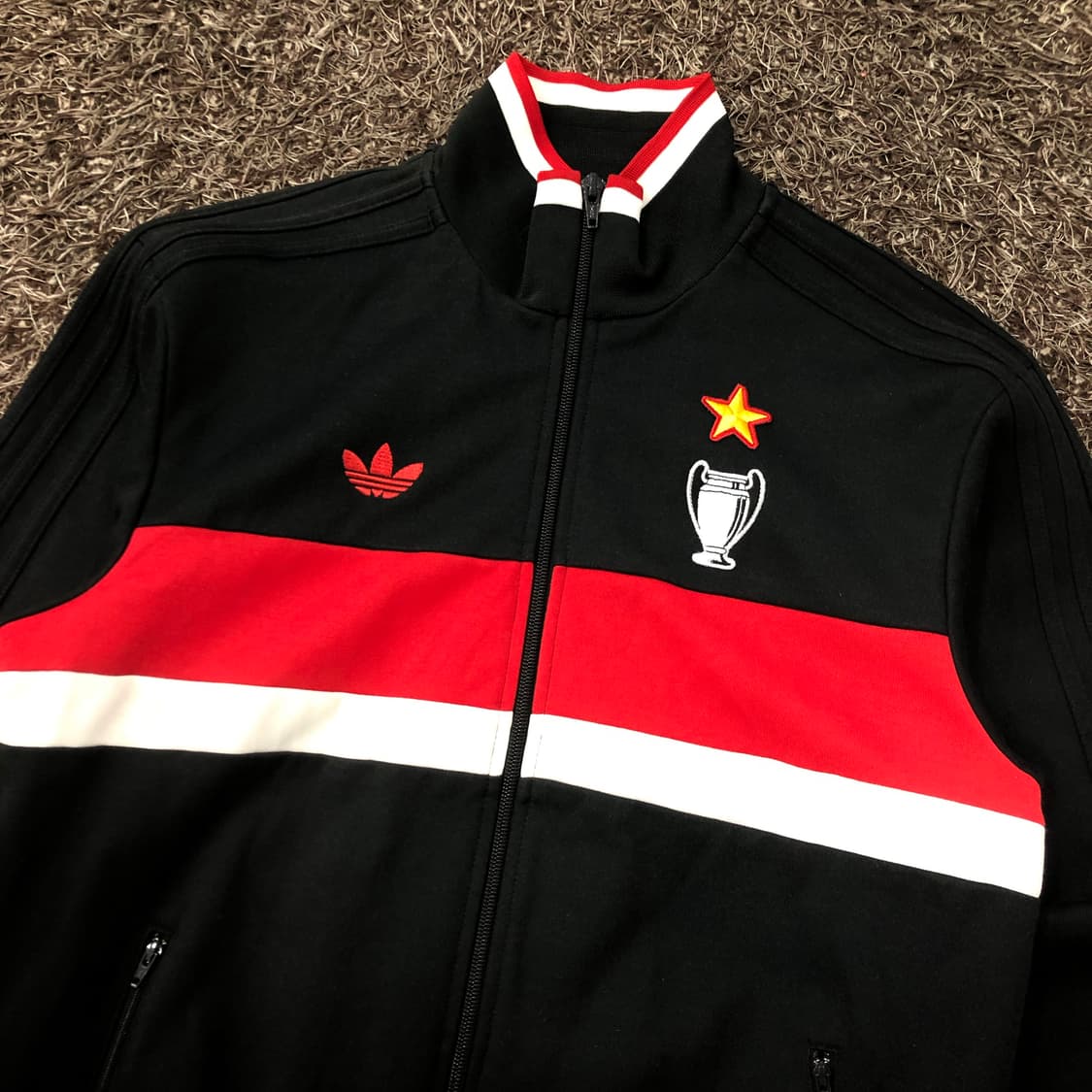 아디다스 AC밀란 메디오라눔 밀라노 져지 트랙 자켓 상품이미지2