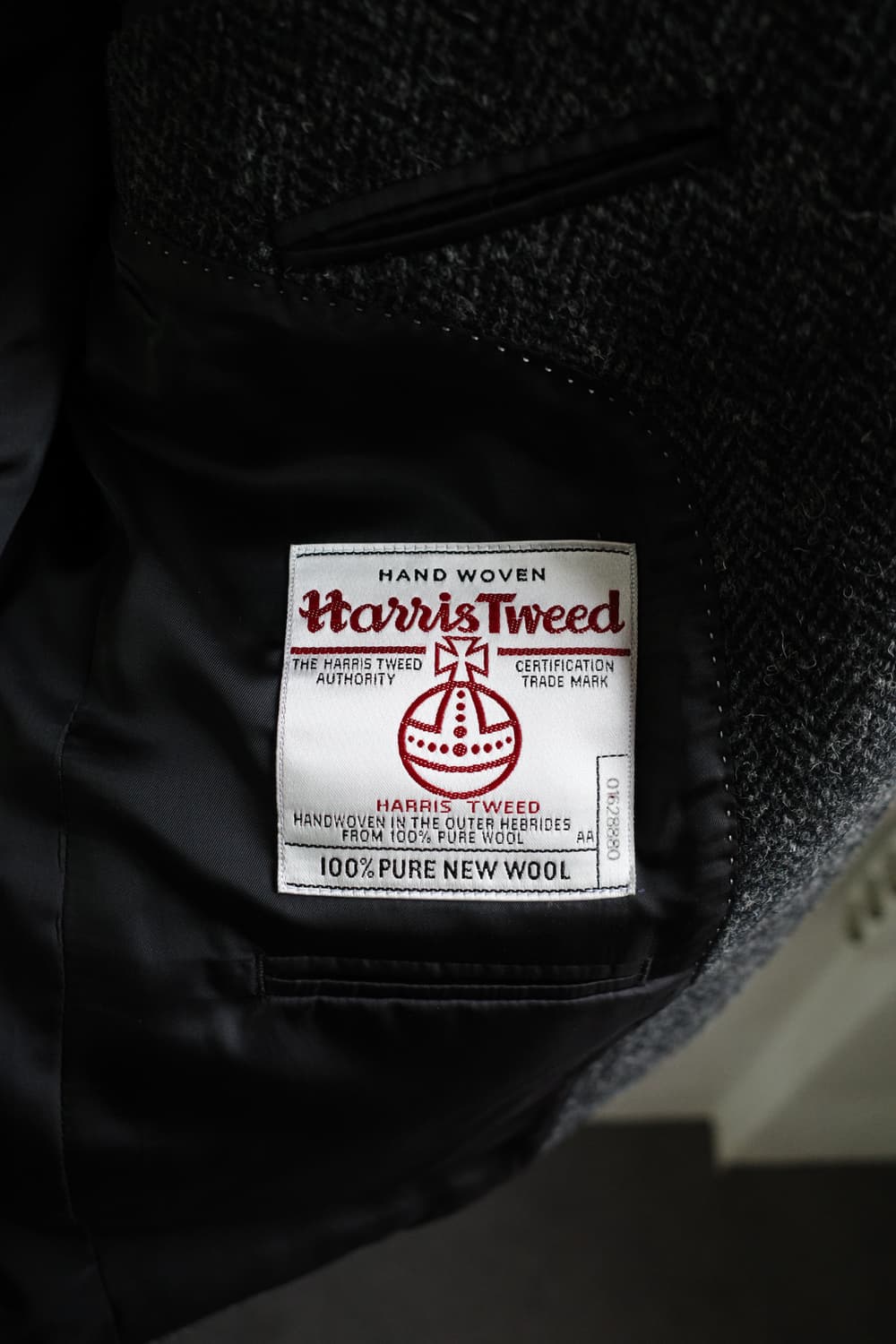 해리스 트위드 투버튼 블레이져 상품이미지2