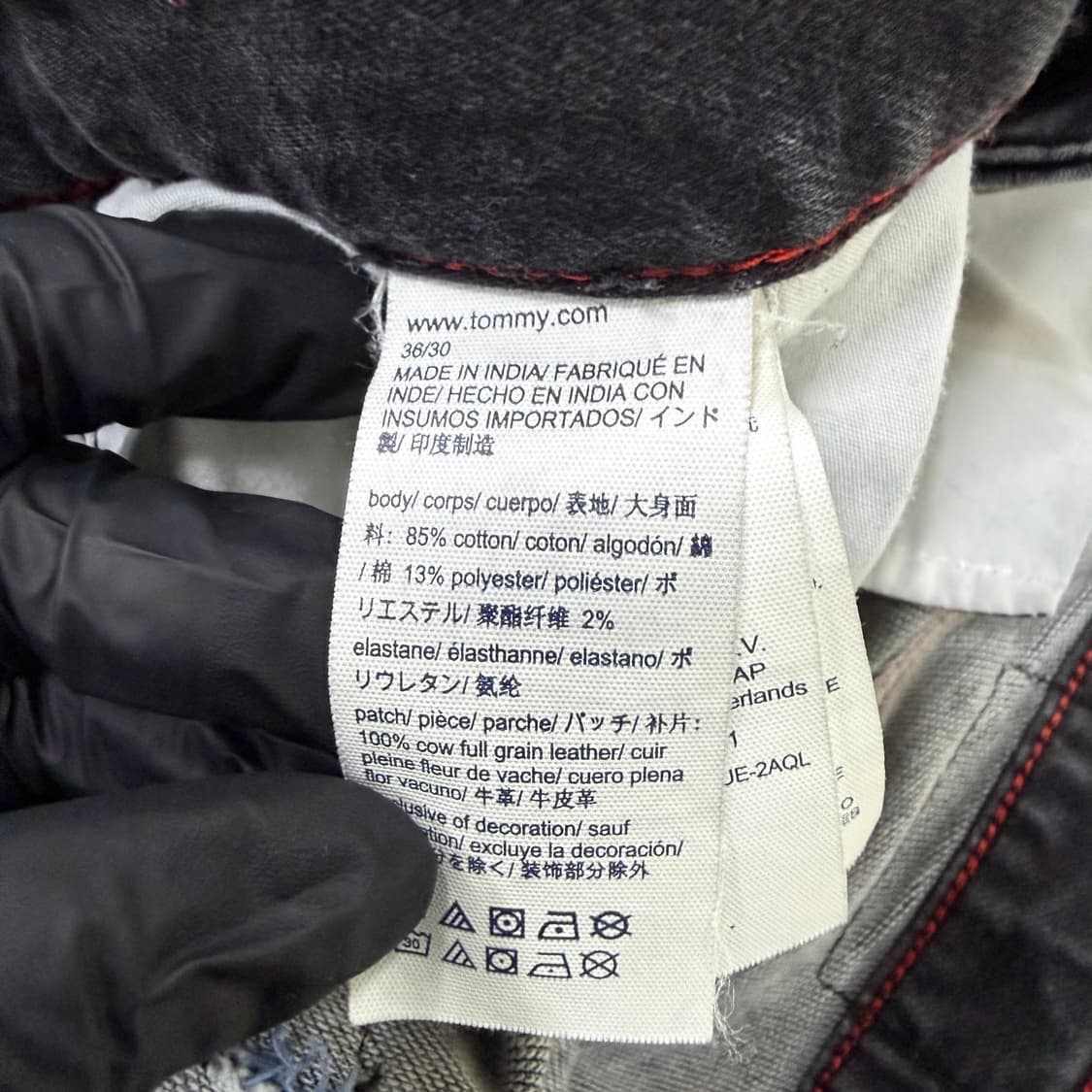 36/30 타미힐피거 슬림핏 데님팬츠 0127T2 상품이미지5