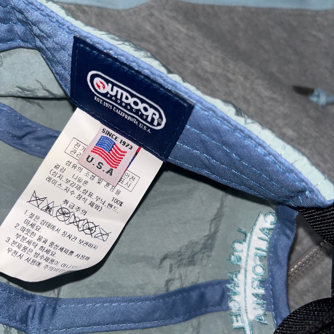 Outdoor Products Blue&Beige&Mint Cap 상품이미지2