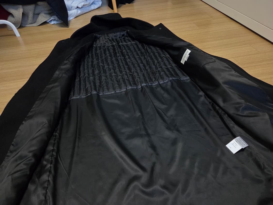 라퍼지스토어 울리치 오버핏 롱 더플 코트   상품이미지3