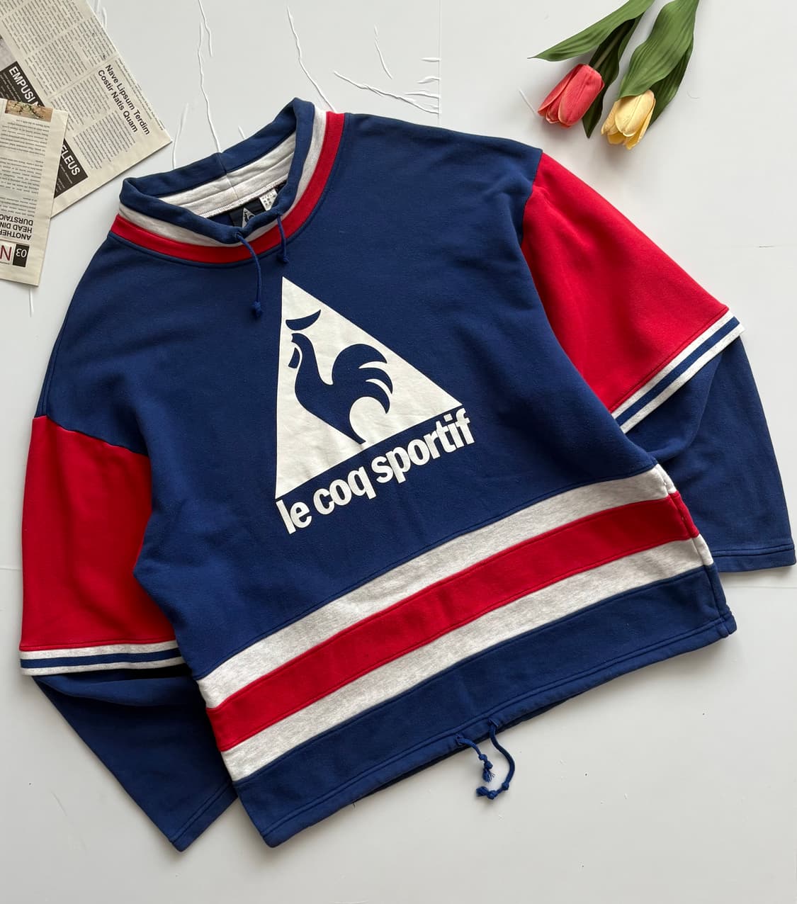 르꼬끄 올드스쿨 빅로고 맨투맨 상품이미지1