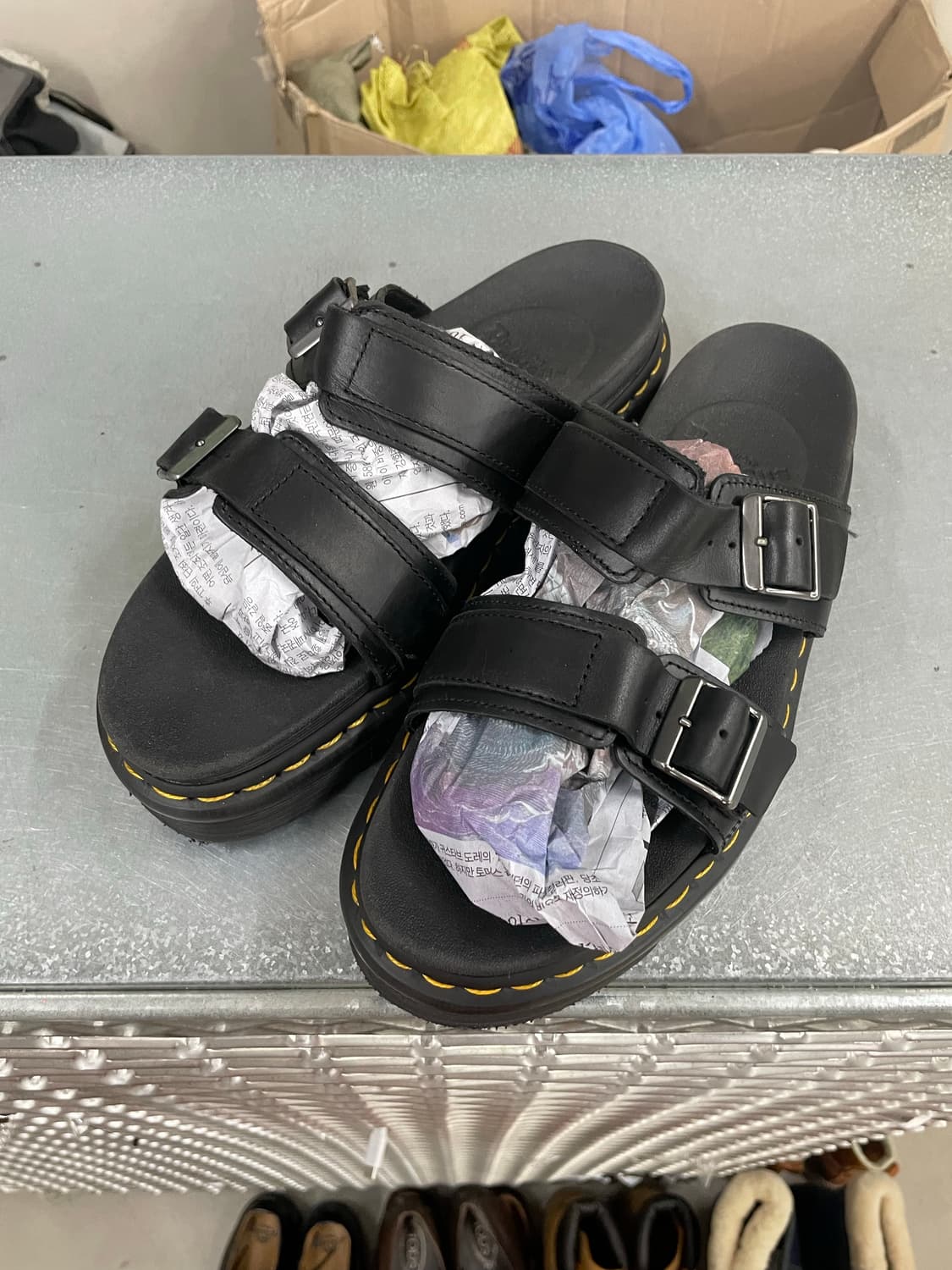 닥터마틴 마일즈 샌들 블랙 uk8 (gr-4448) 상품이미지2
