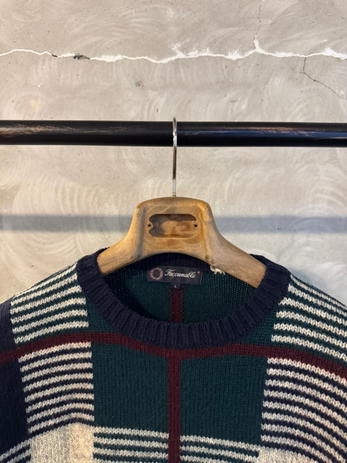 파쏘나블 램스울 니트 100~105 상품이미지3