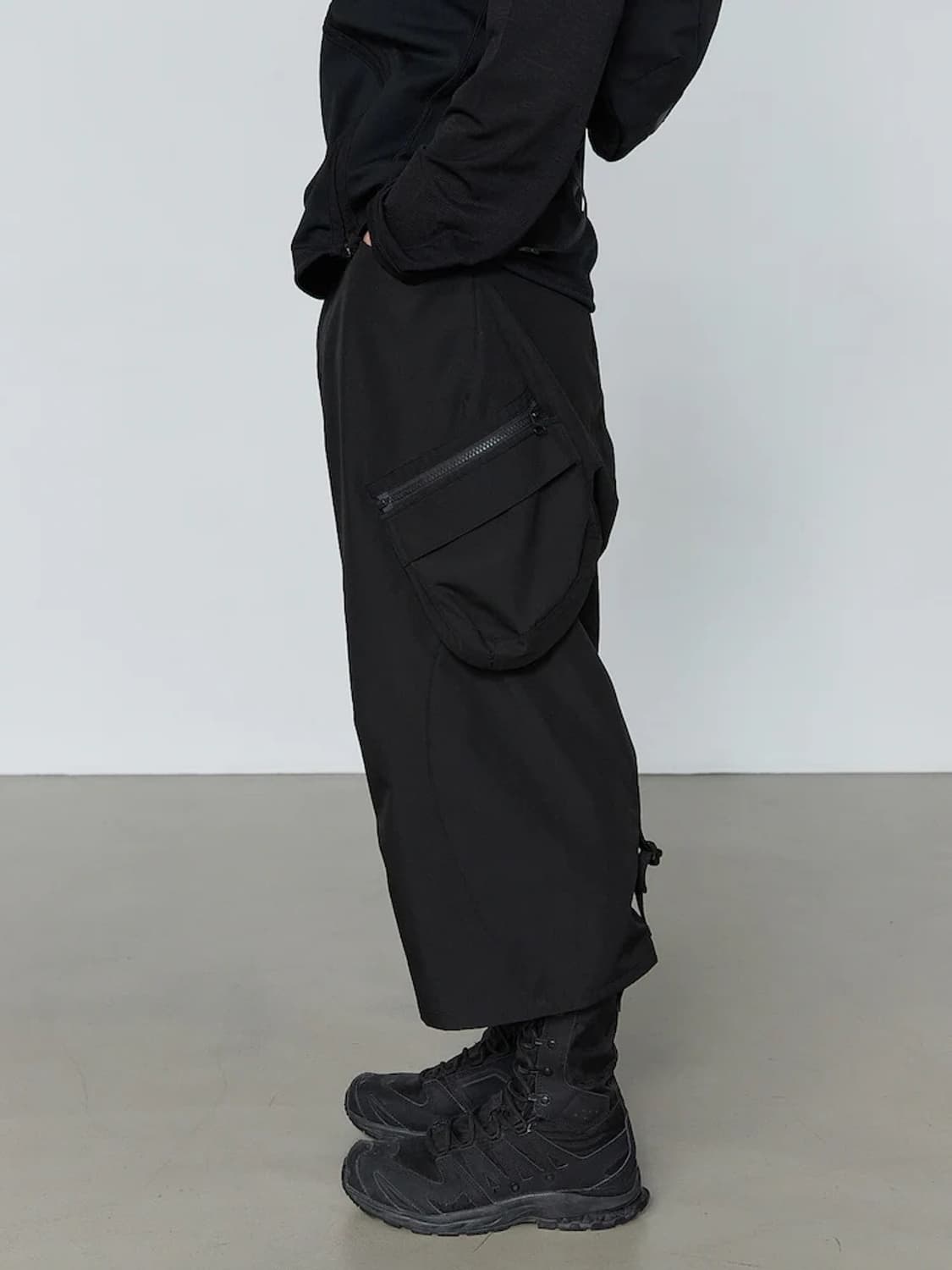 1 2 3 산산기어 유틸리티 카고 팬츠 블랙 미개봉 새제품 판매 상품이미지1