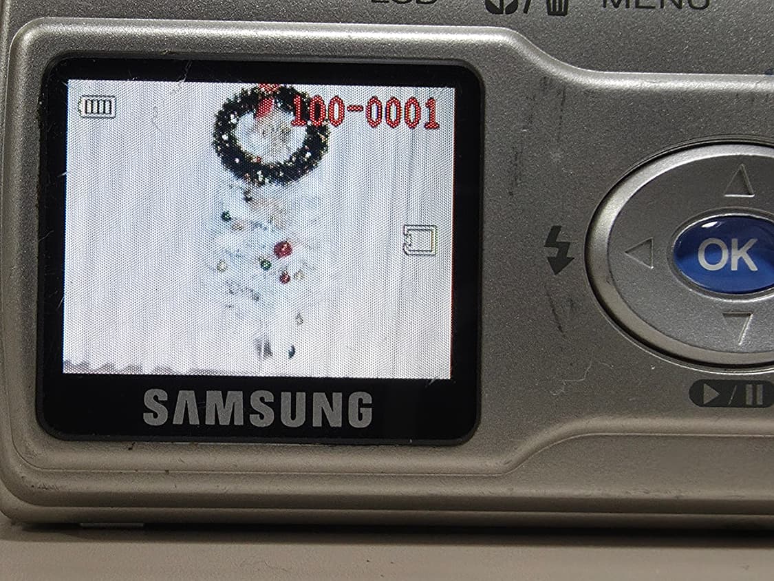 삼성 디지맥스 240 빈티지 디지털카메라(하자) 상품이미지7