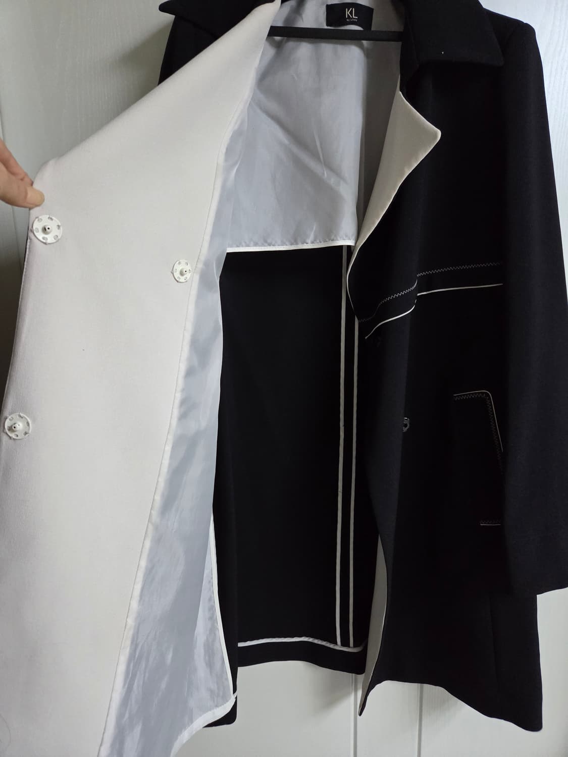 KL바이린  하객룩  하프코트 상품이미지7