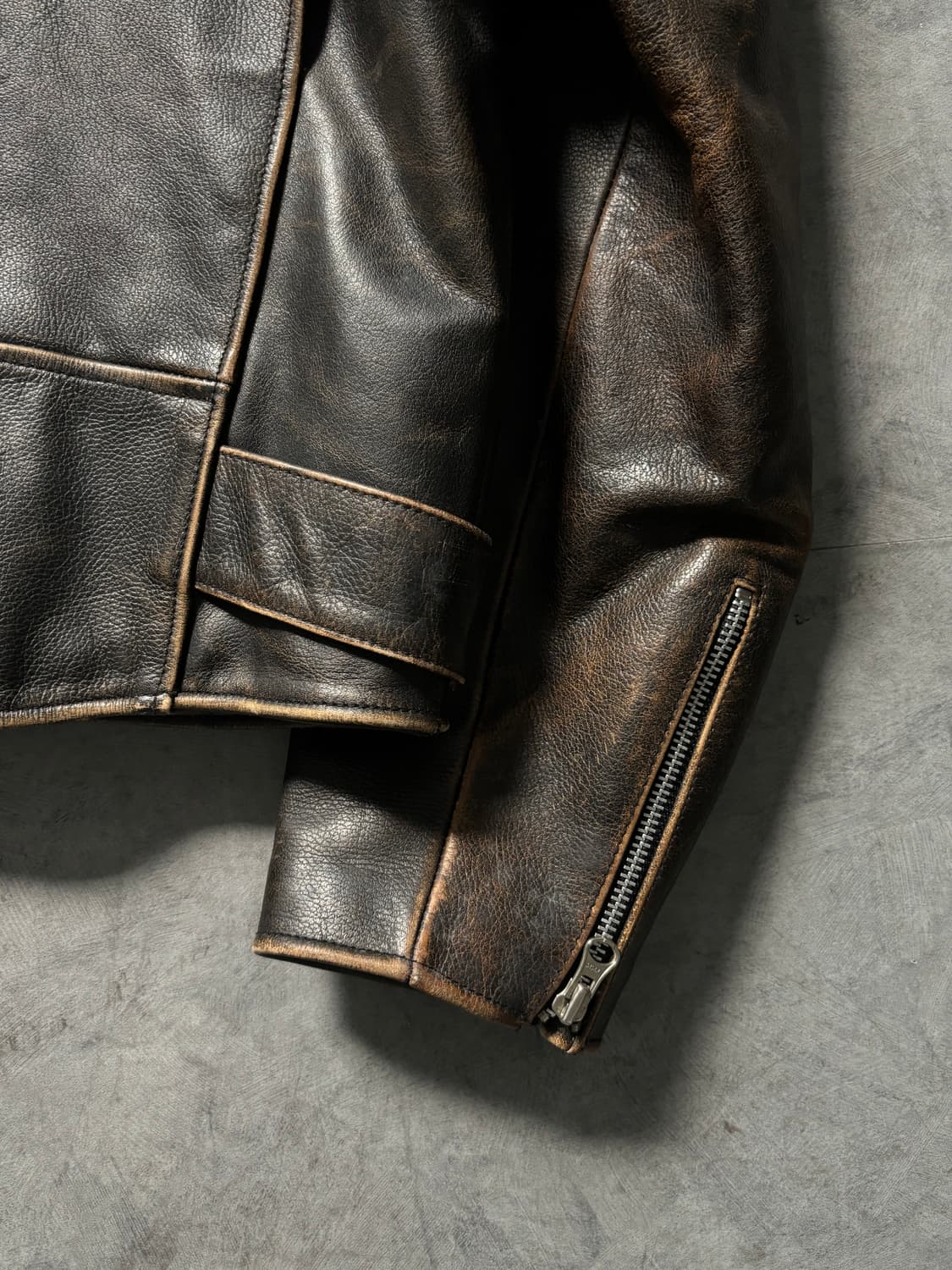 R.B.C 리얼 레더 더블 라이더 자켓  상품이미지10