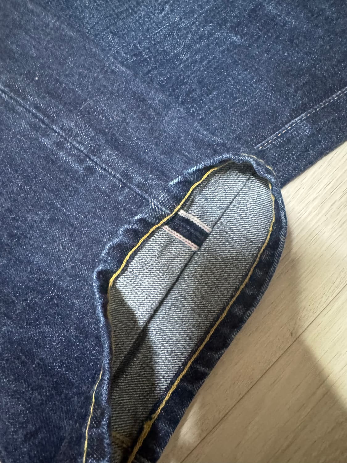 RRL 더블알엘 로우 스트레이트 셀비지 데님 31x32(실측) 상품이미지6