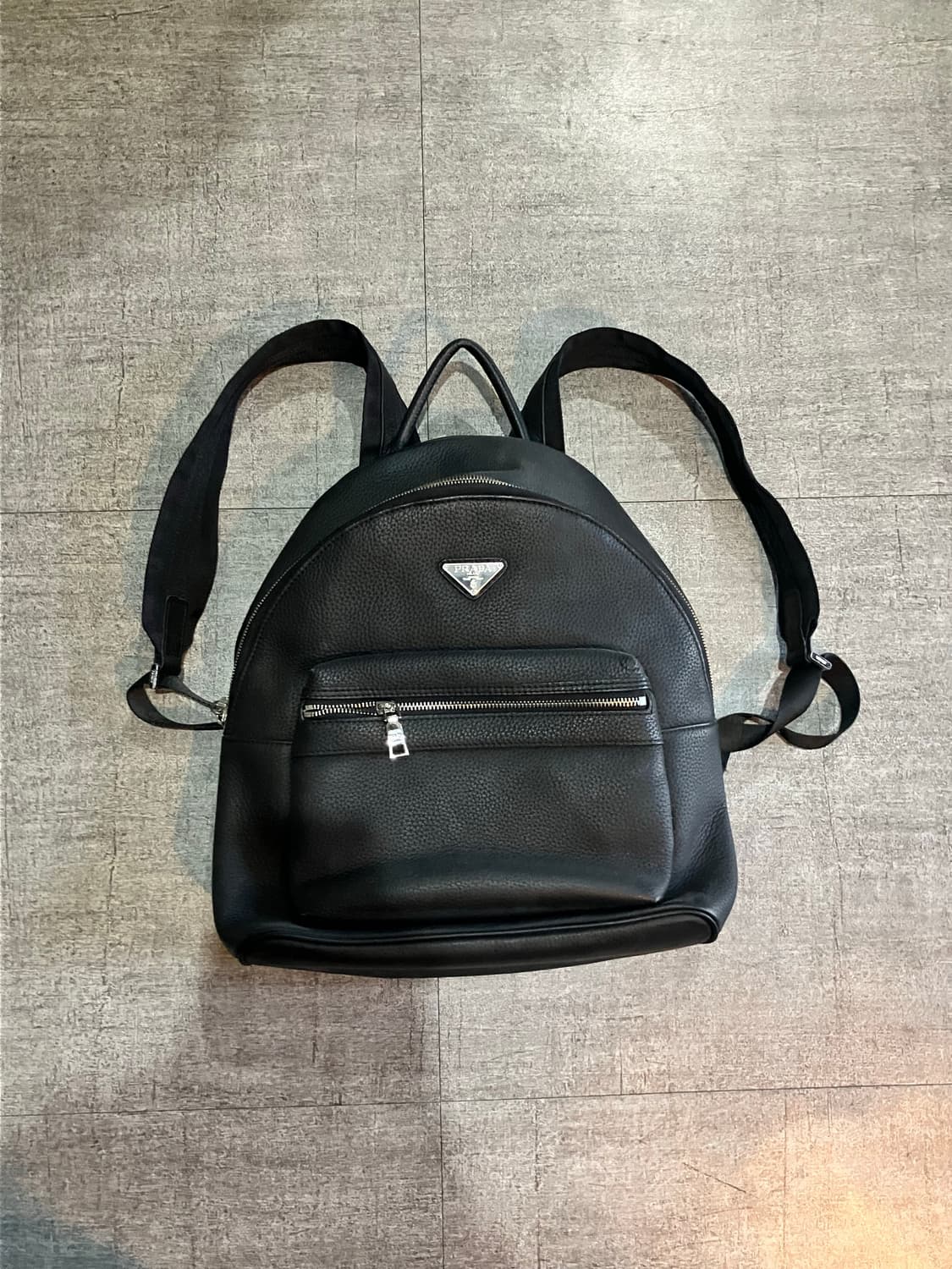 Prada 프라다 빈티지 레더가죽백팩 상품이미지1