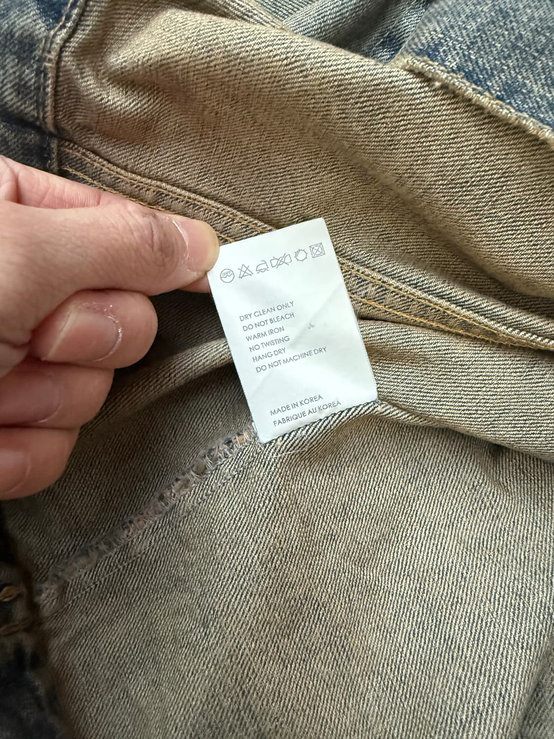 아베크디자인 AVEC Design 데님 자켓 상품이미지6